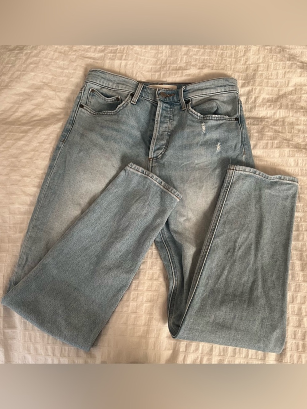 Aritzia Denim Forum the Yoko High Rise Slim Jeans